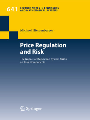cover image of Price Regulation and Risk